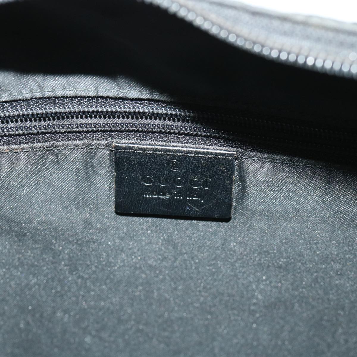 GUCCI GG Canvas Shoulder Bag Black 001 3380 1705 ep1926