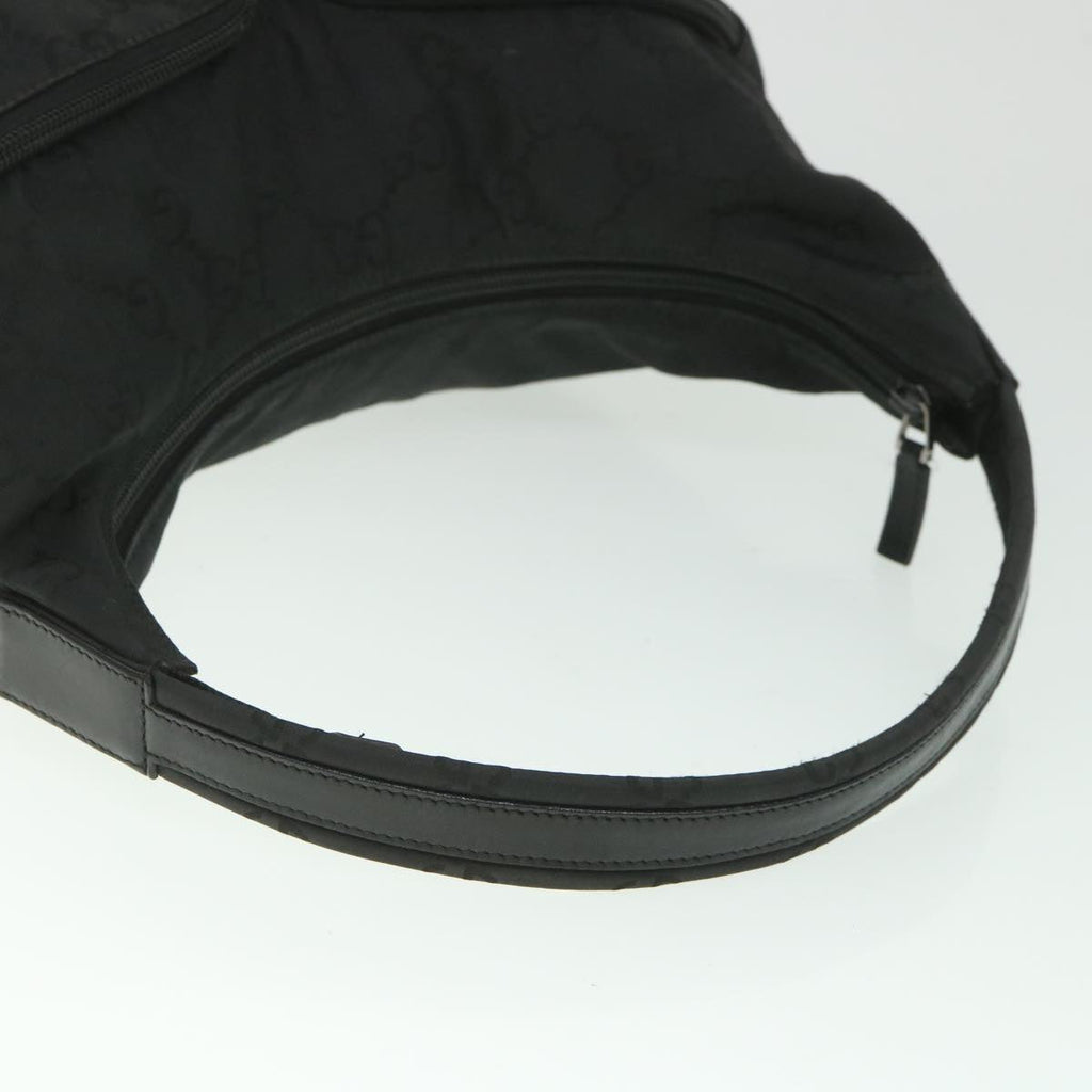 GUCCI GG Canvas Shoulder Bag Black 001 3380 1705 ep1926