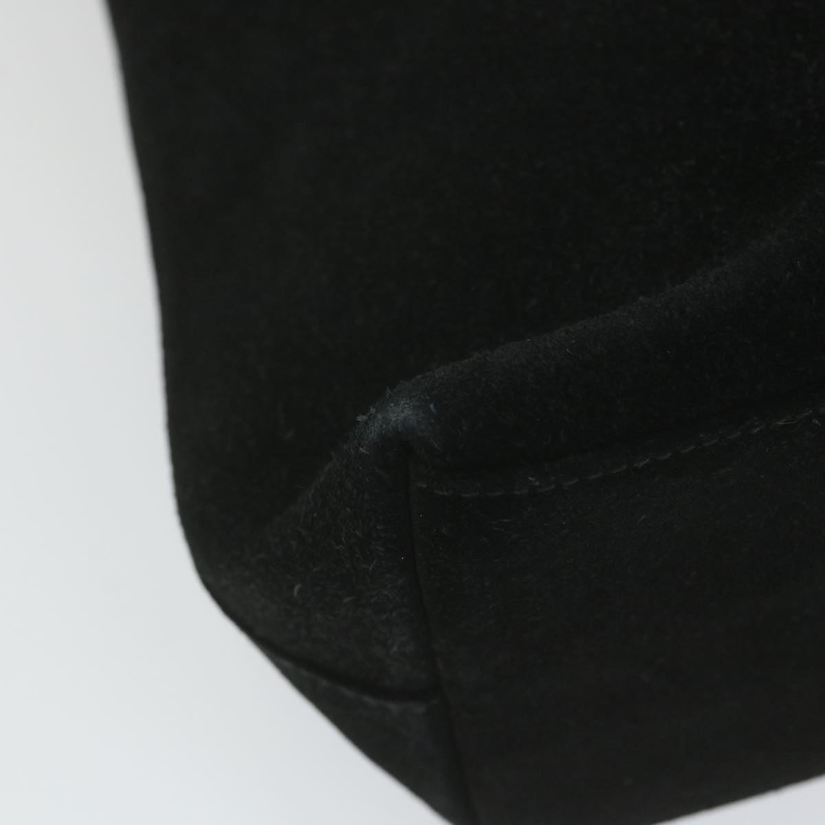 GUCCI Bamboo Shoulder Bag Suede Black 001 3214 001998 ep1932