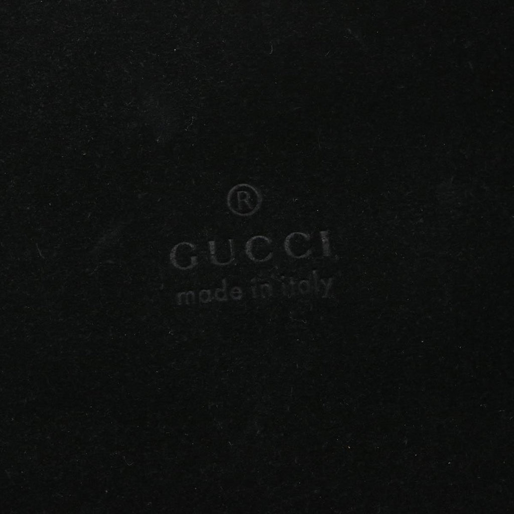 GUCCI Bamboo Shoulder Bag Suede Black 001 3214 001998 ep1932