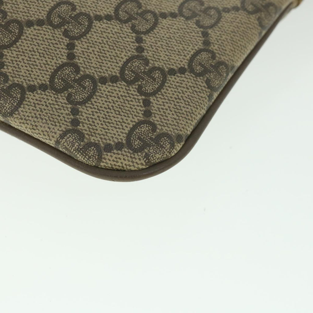 GUCCI GG Supreme Web Sherry Line Shoulder Bag Beige Red 98 02 047 ep1935