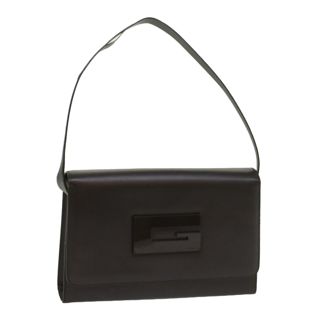 GUCCI Shoulder Bag Leather Black 001 3064 ep1938