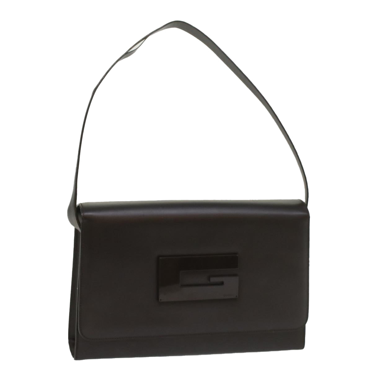 GUCCI Shoulder Bag Leather Black 001 3064 ep1938
