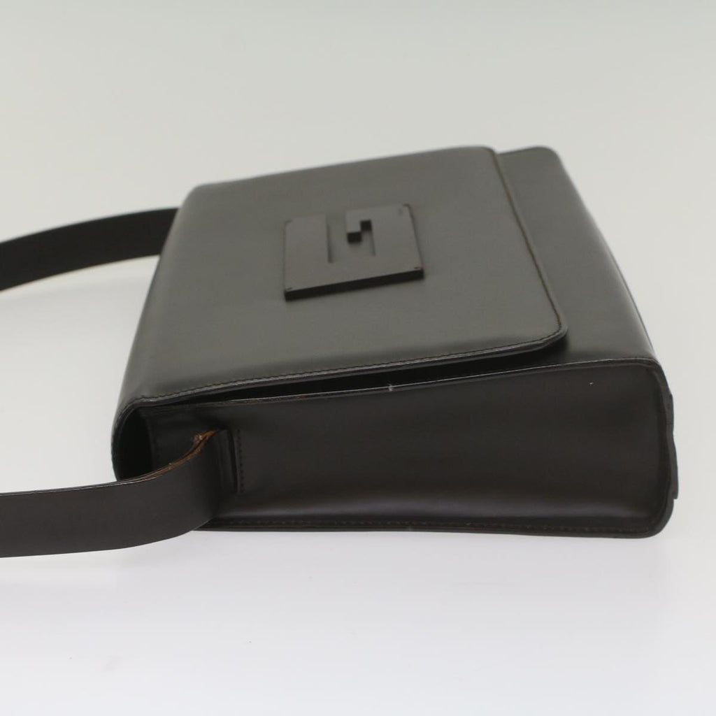 GUCCI Shoulder Bag Leather Black 001 3064 ep1938