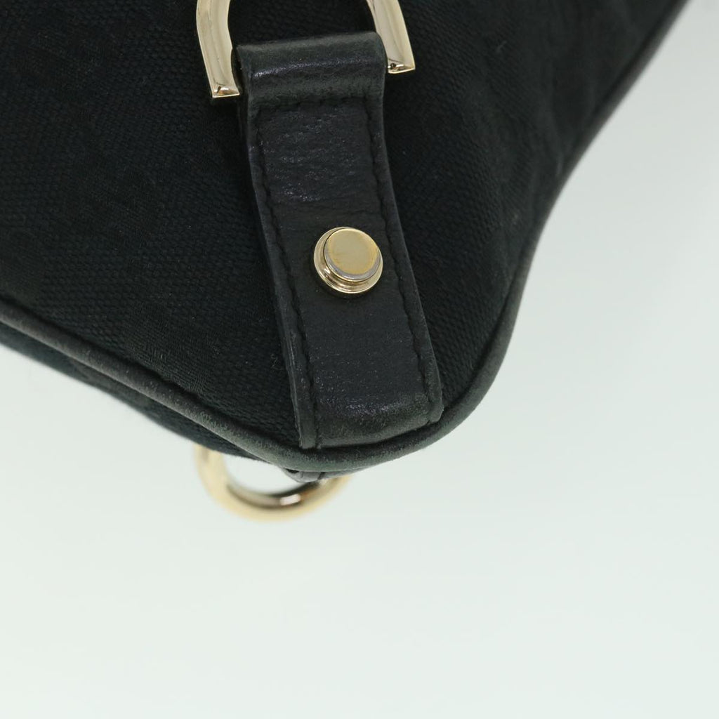 GUCCI GG Canvas Shoulder Bag Black 131326 ep1943