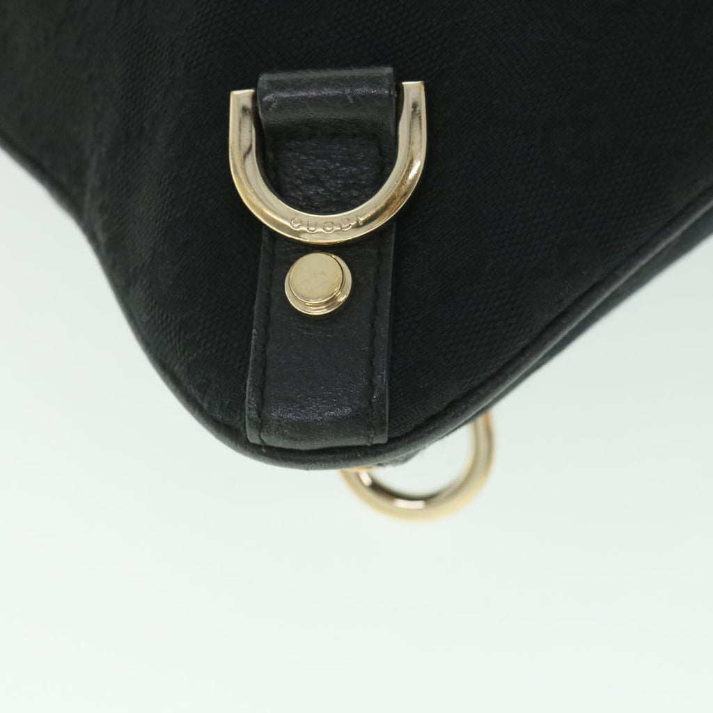 GUCCI GG Canvas Shoulder Bag Black 131326 ep1943