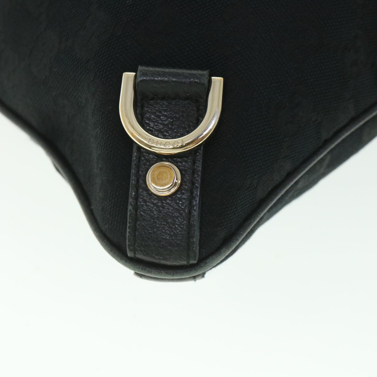 GUCCI GG Canvas Shoulder Bag Black 131326 ep1943