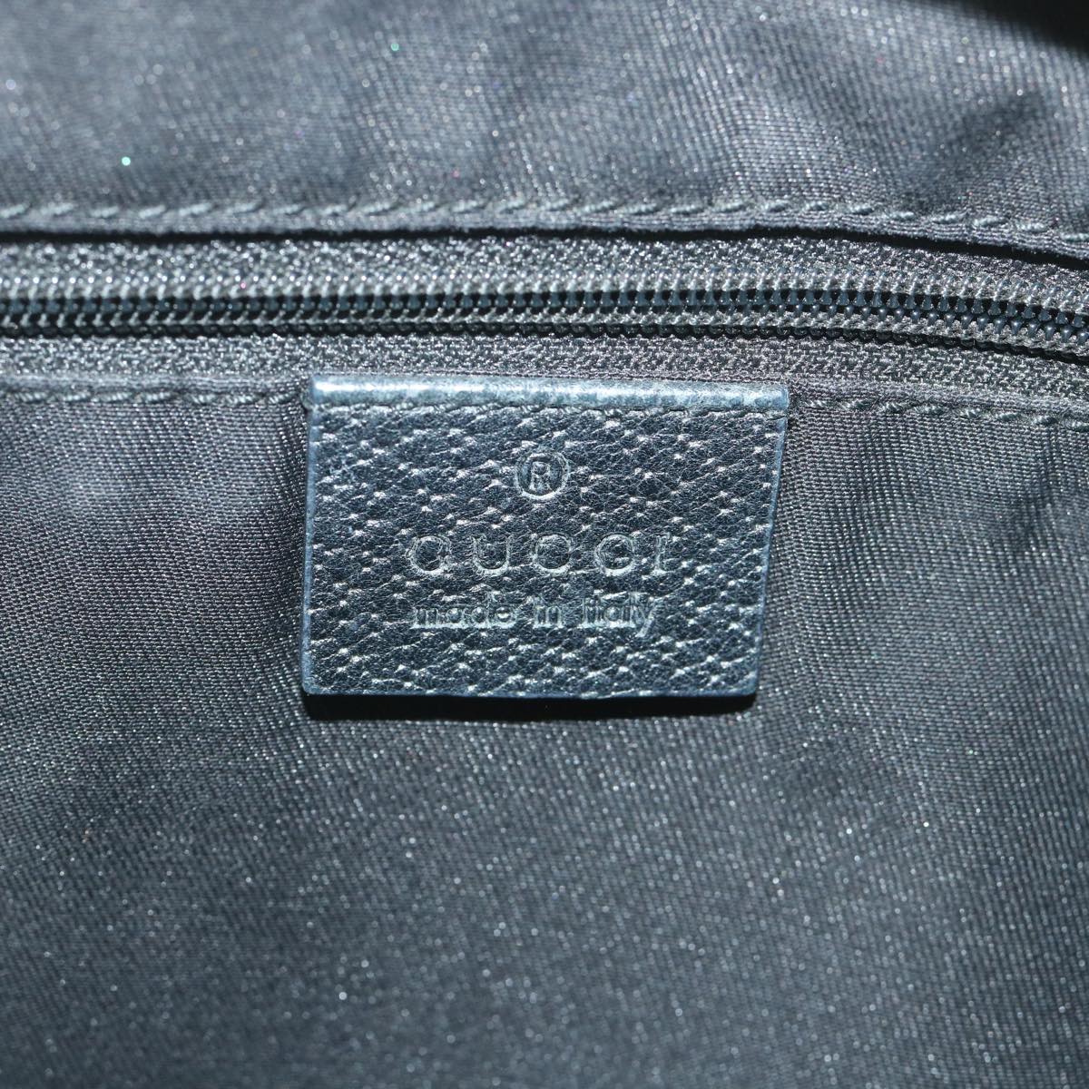 GUCCI GG Canvas Shoulder Bag Black 131326 ep1943