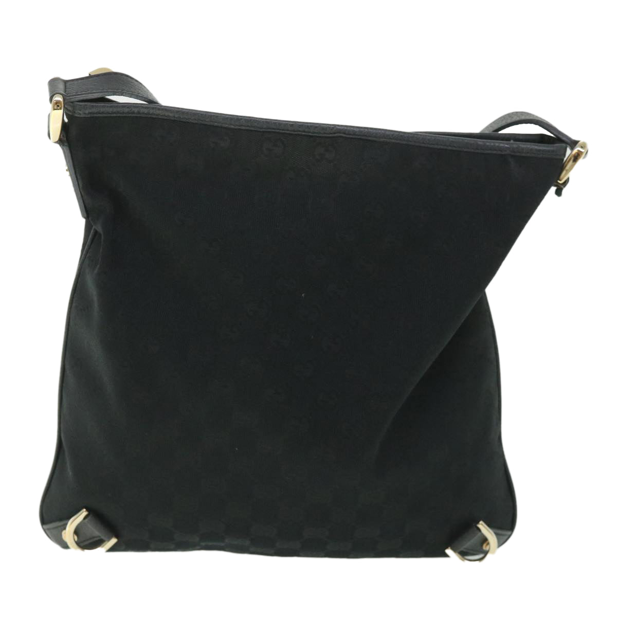 GUCCI GG Canvas Shoulder Bag Black 131326 ep1943