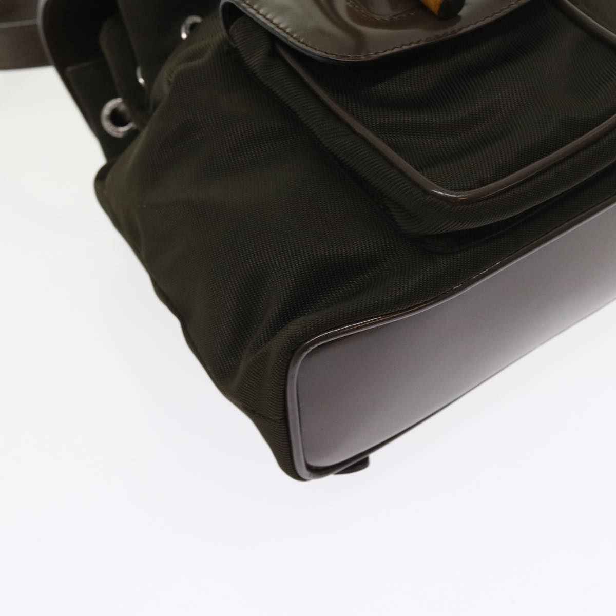 GUCCI Bamboo Backpack Canvas Brown 003 1998 0030 ep1946
