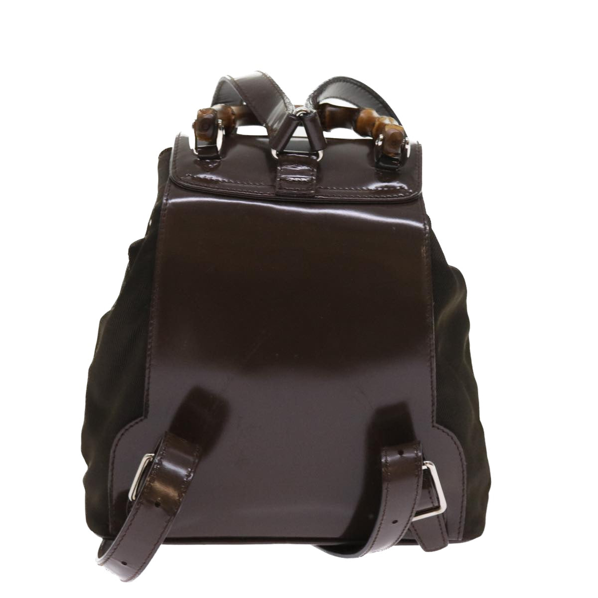 GUCCI Bamboo Backpack Canvas Brown 003 1998 0030 ep1946