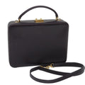 GUCCI Hand Bag Leather 2way Purple ep1948