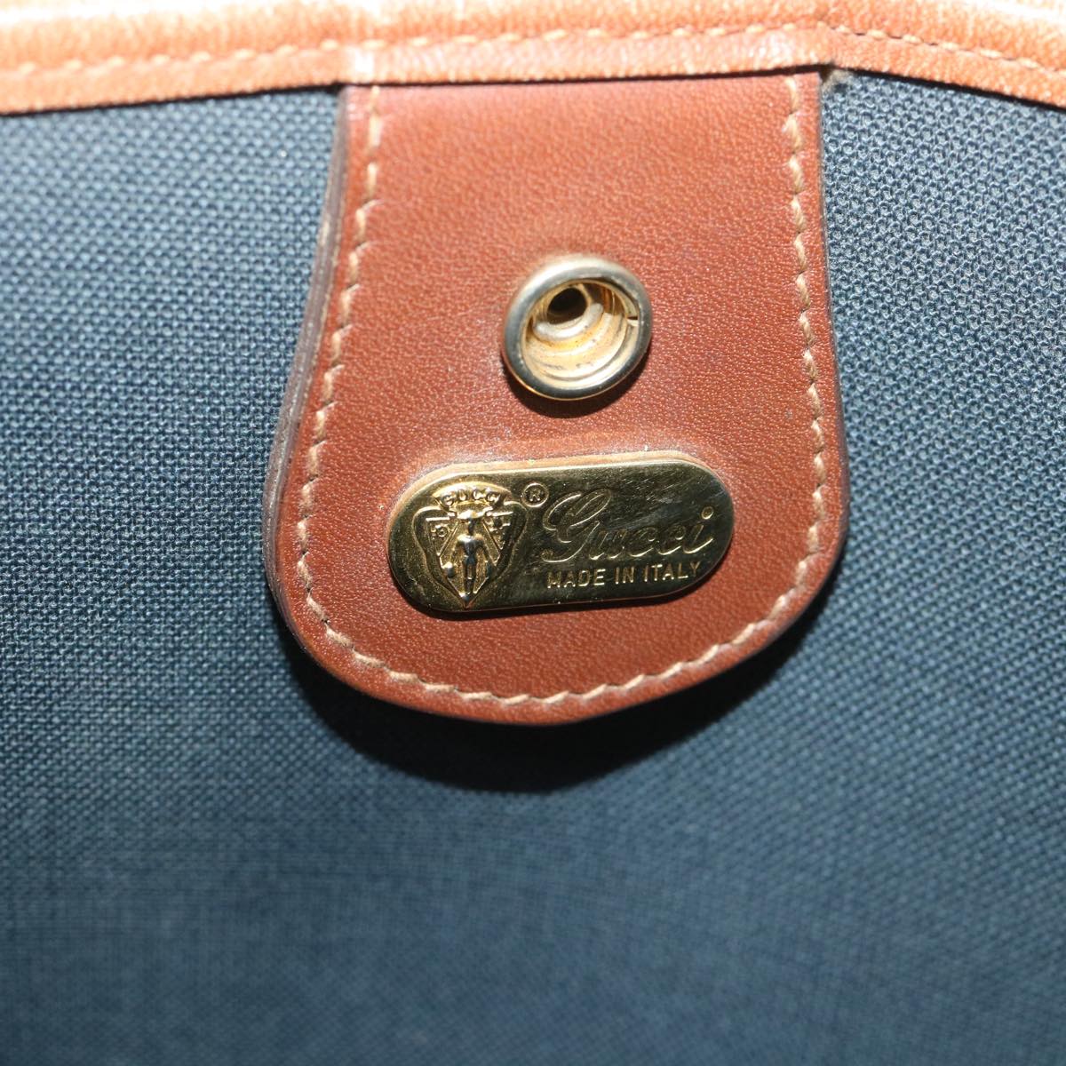 GUCCI Micro GG Supreme Tote Bag PVC Leather Black 002 098 0057 ep1949