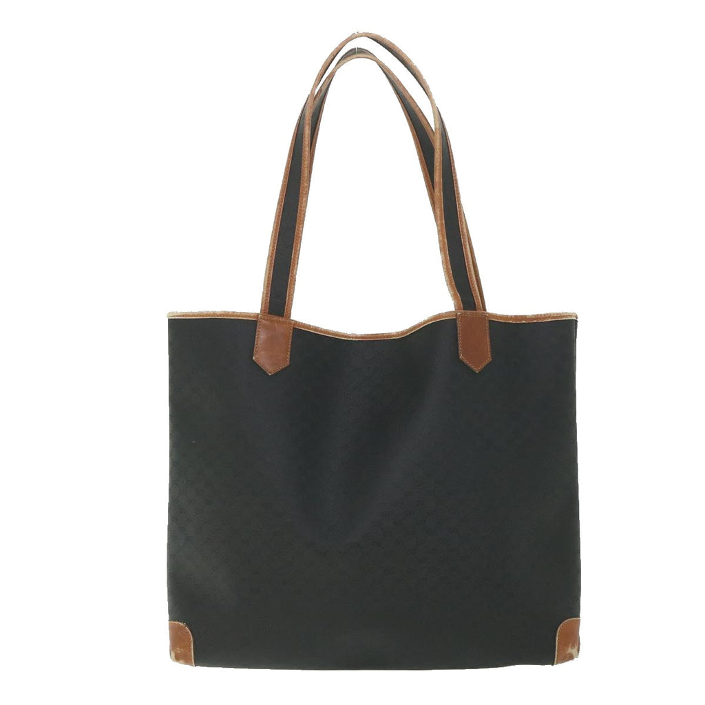 GUCCI Micro GG Supreme Tote Bag PVC Leather Black 002 098 0057 ep1949