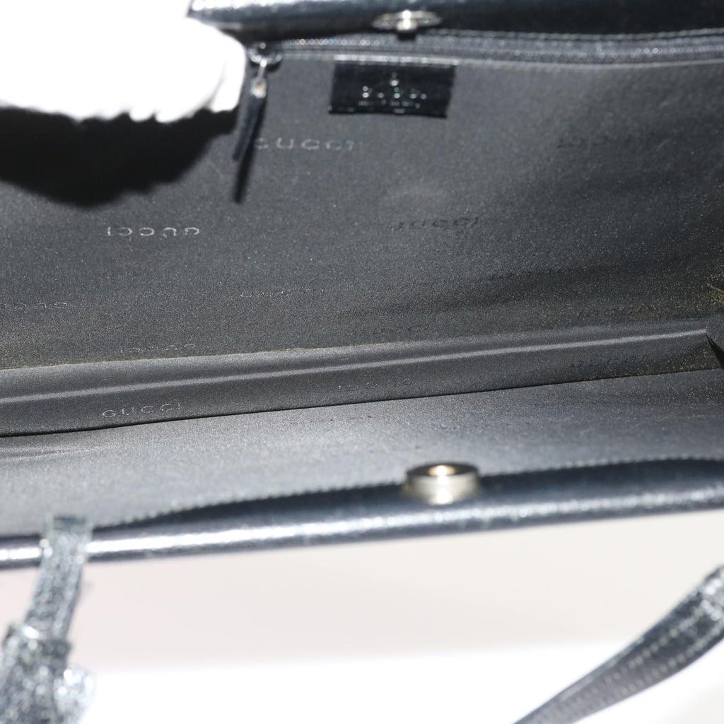 GUCCI Shoulder Bag Leather Black 002 1050 000406 ep1953