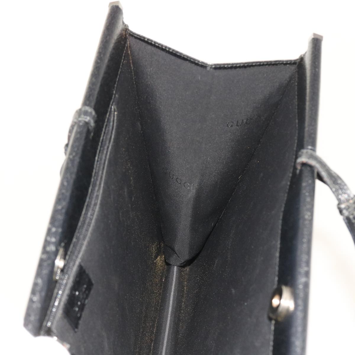 GUCCI Shoulder Bag Leather Black 002 1050 000406 ep1953