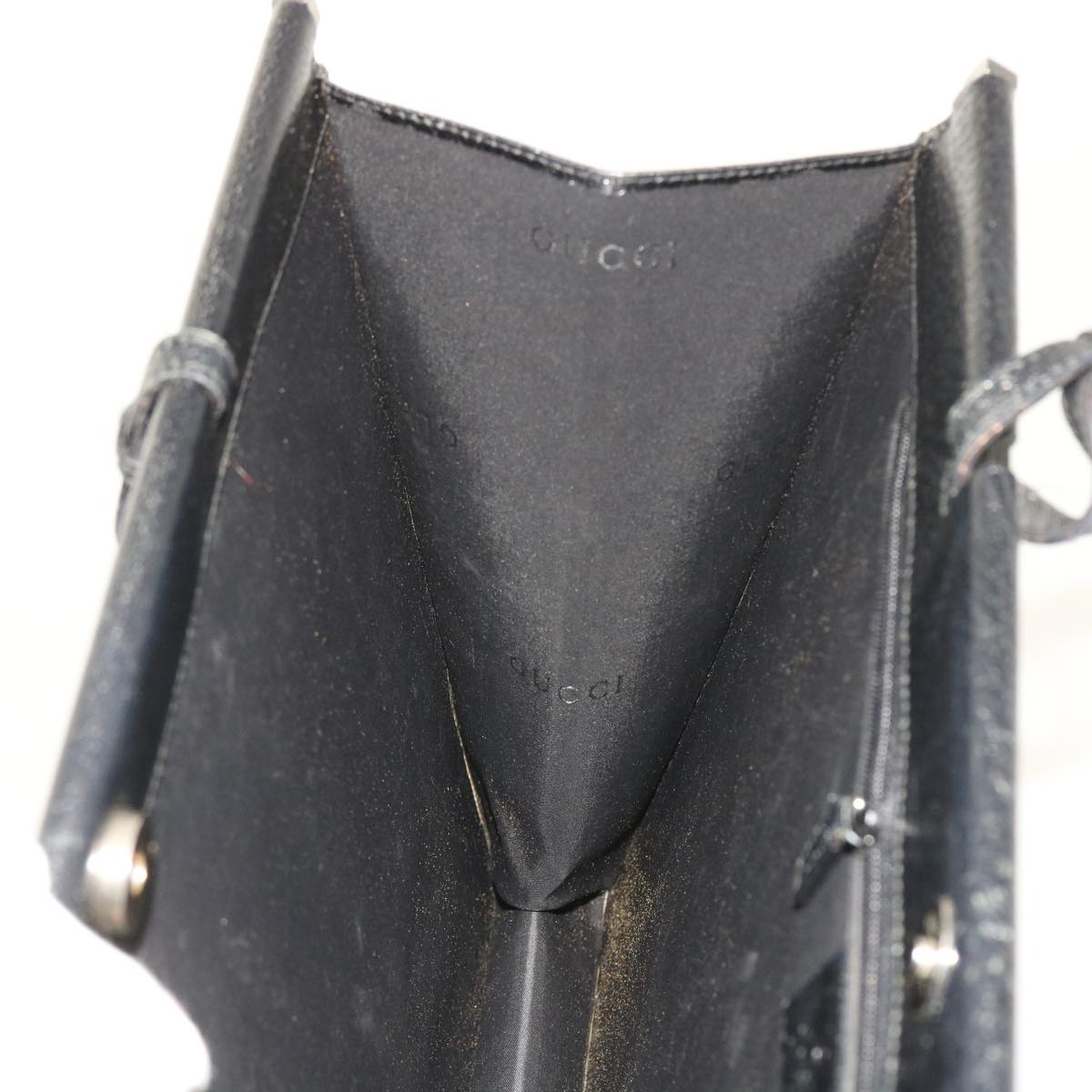 GUCCI Shoulder Bag Leather Black 002 1050 000406 ep1953