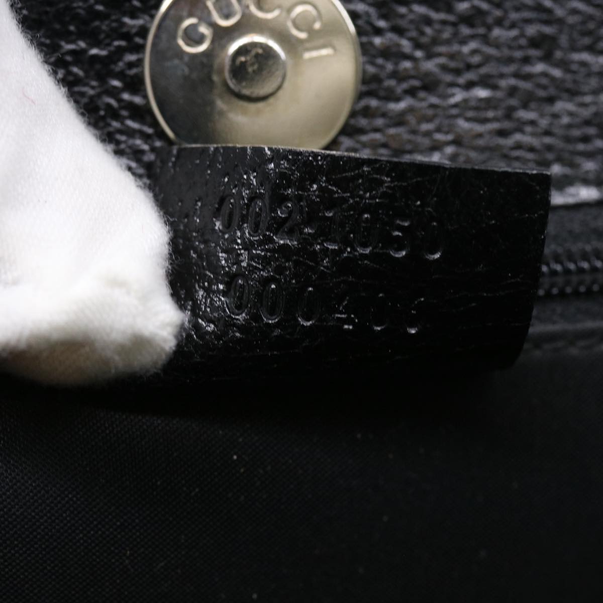 GUCCI Shoulder Bag Leather Black 002 1050 000406 ep1953