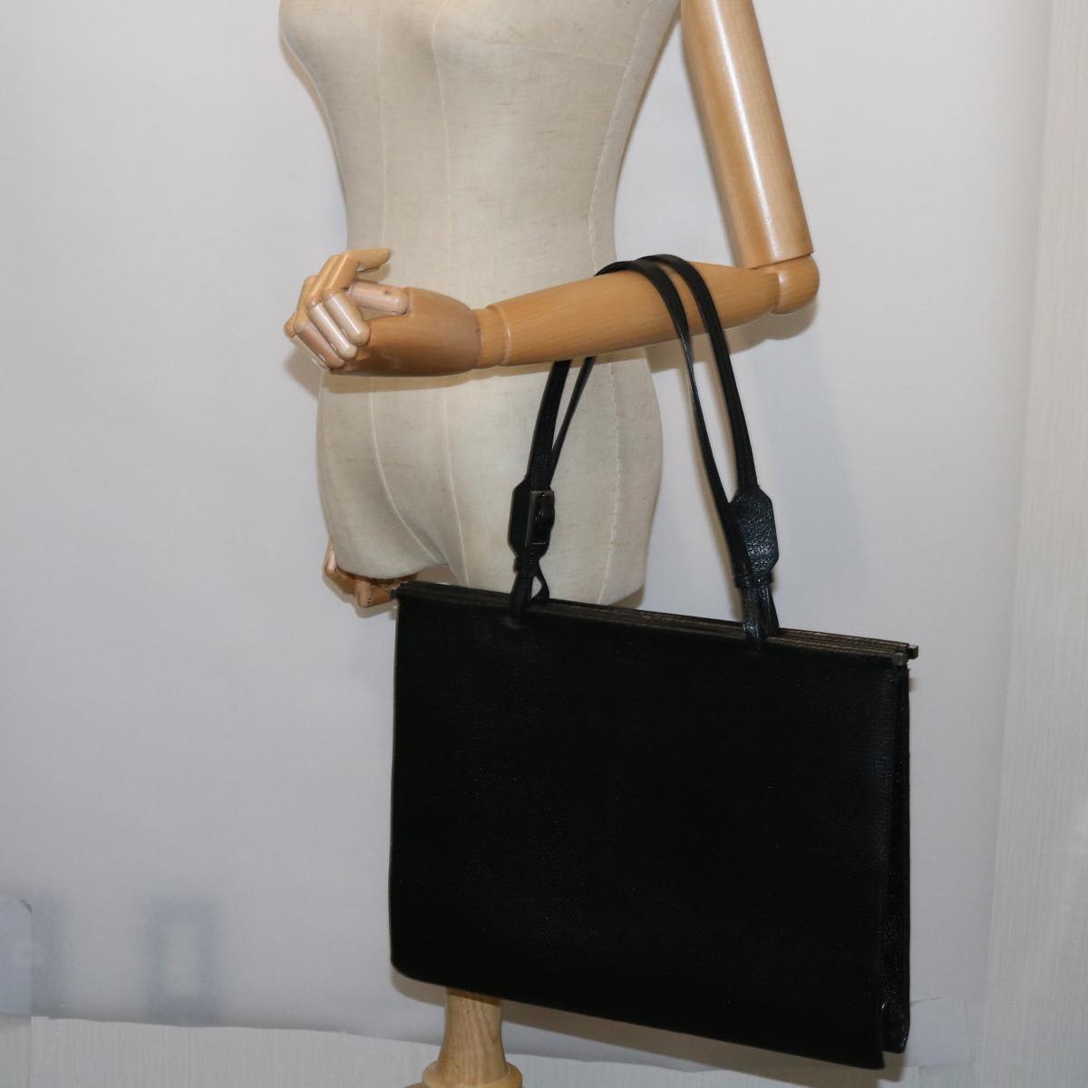 GUCCI Shoulder Bag Leather Black 002 1050 000406 ep1953