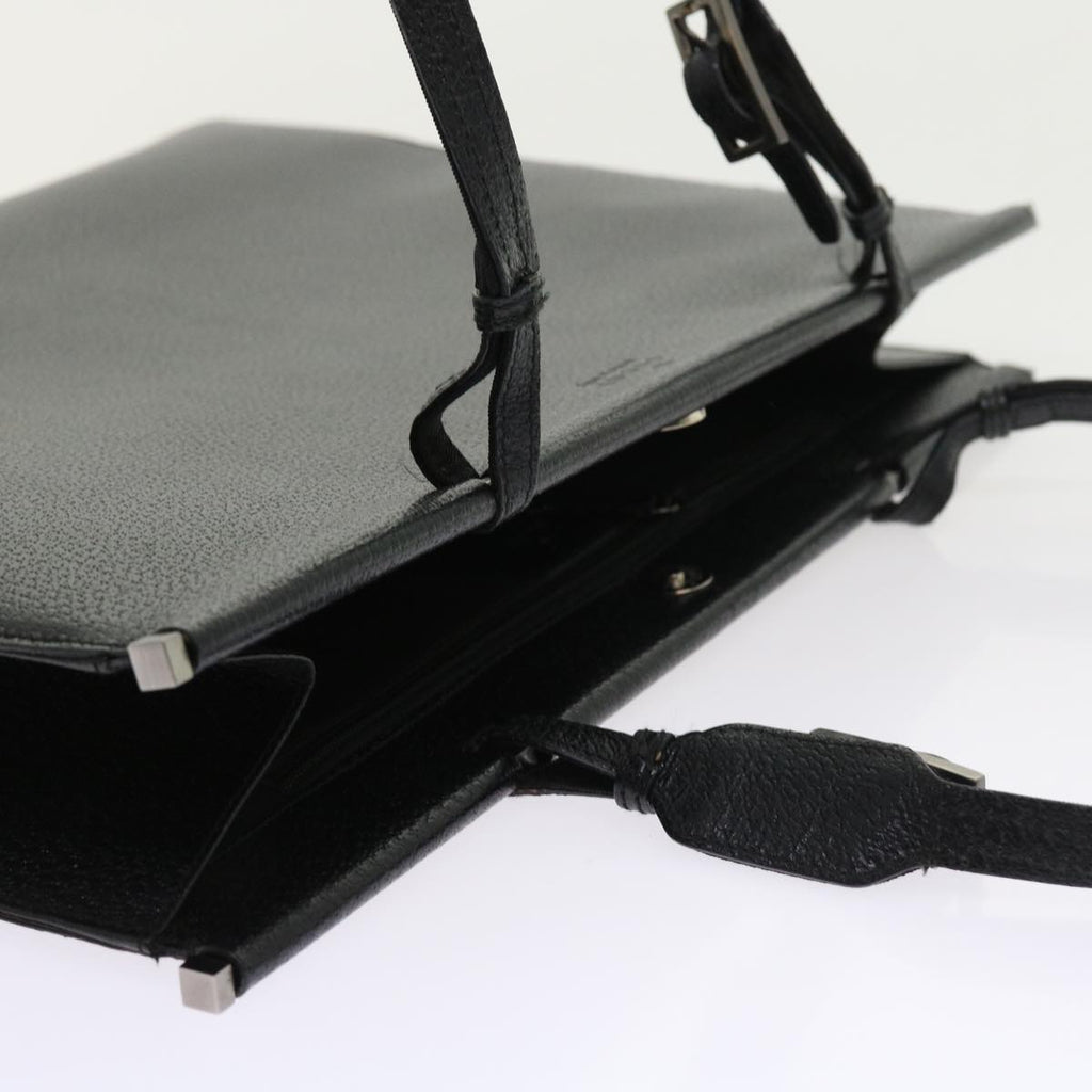GUCCI Shoulder Bag Leather Black 002 1050 000406 ep1953