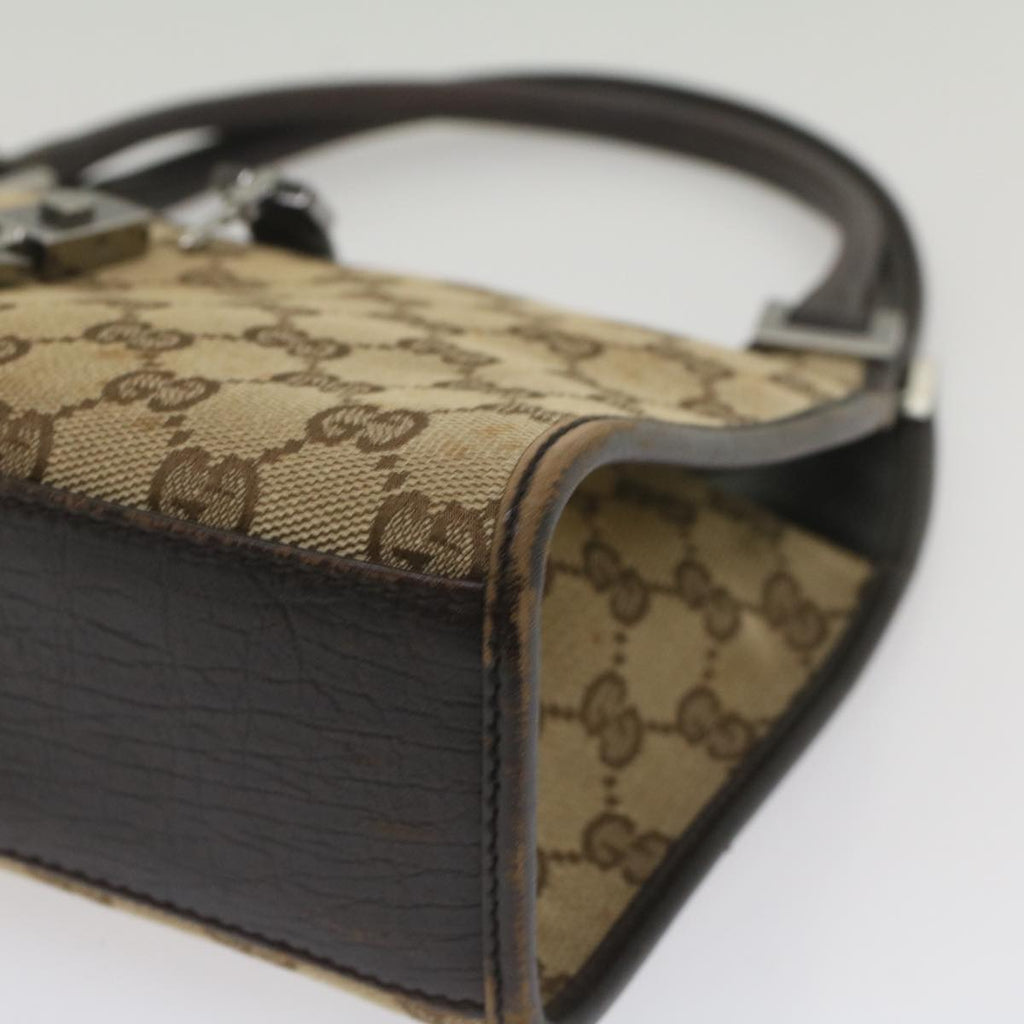 GUCCI Jackie GG Canvas Shoulder Bag Beige 01721 ep1958