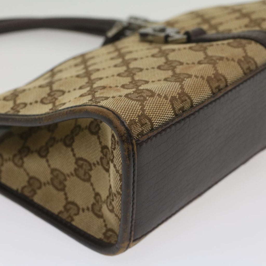 GUCCI Jackie GG Canvas Shoulder Bag Beige 01721 ep1958