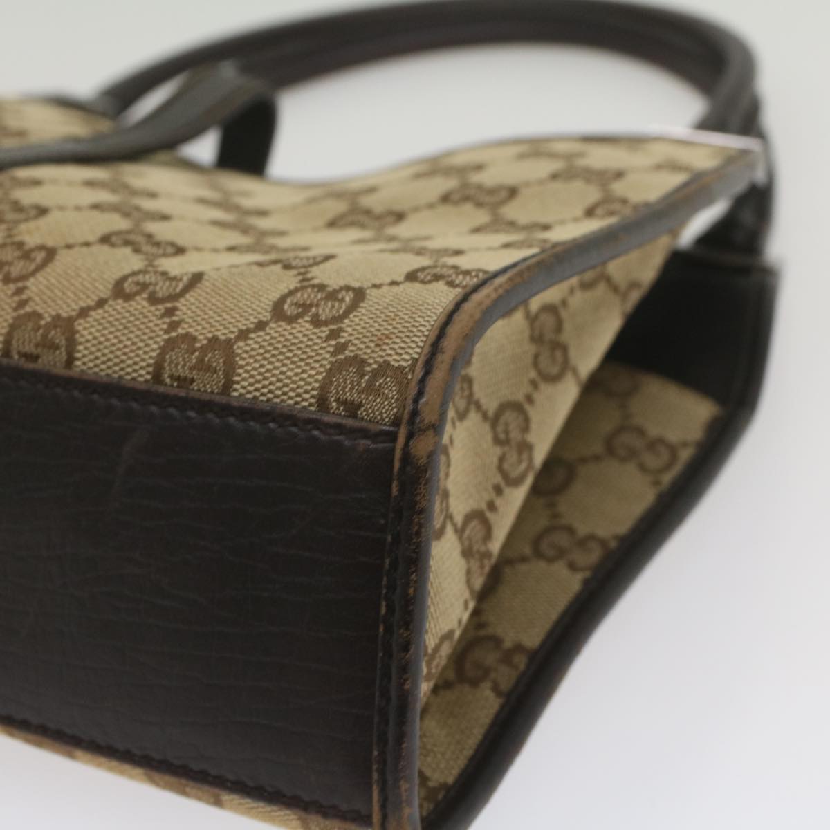 GUCCI Jackie GG Canvas Shoulder Bag Beige 01721 ep1958