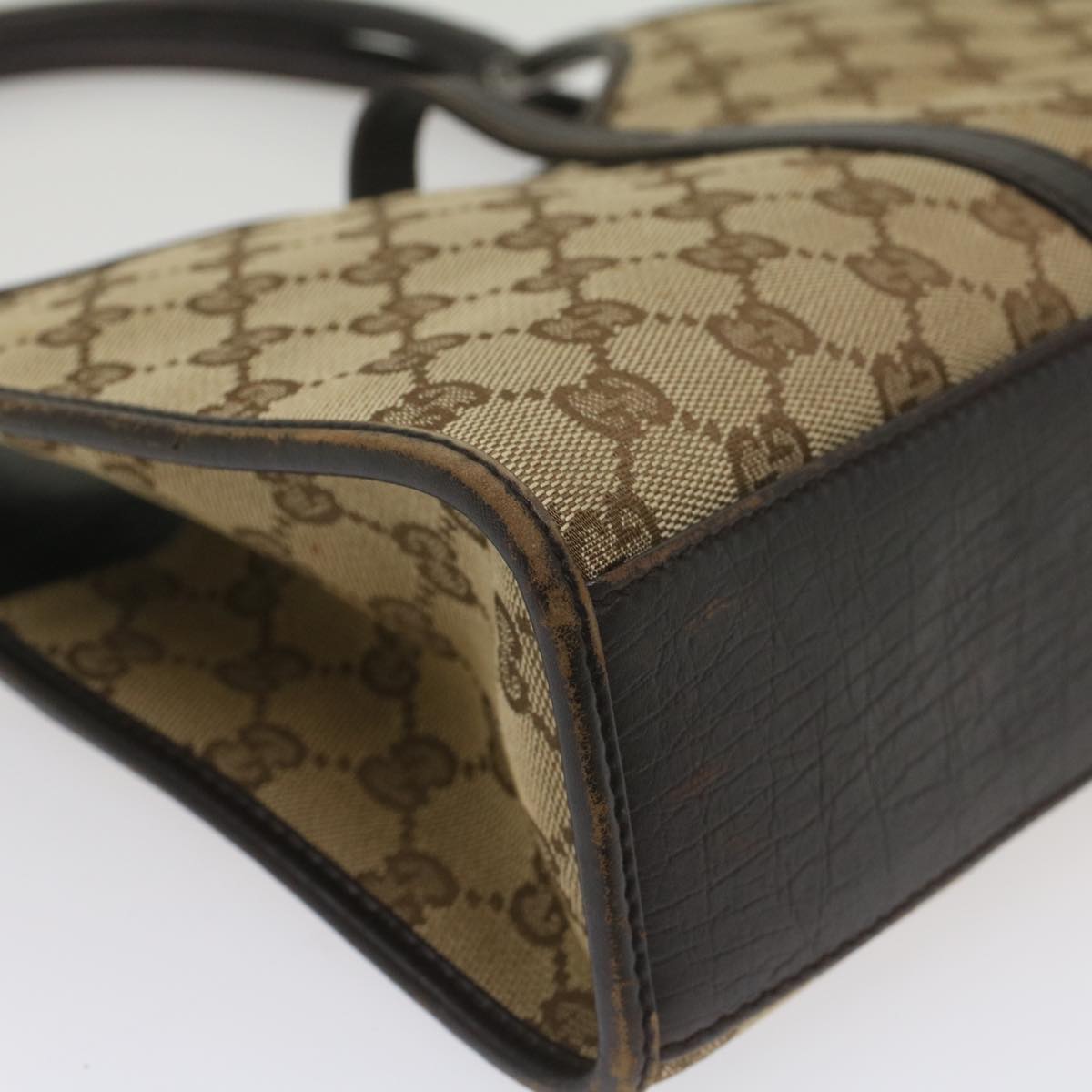 GUCCI Jackie GG Canvas Shoulder Bag Beige 01721 ep1958