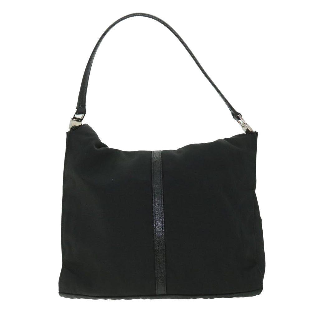 GUCCI Jackie Shoulder Bag Nylon Canvas Black 001 3355 ep1965