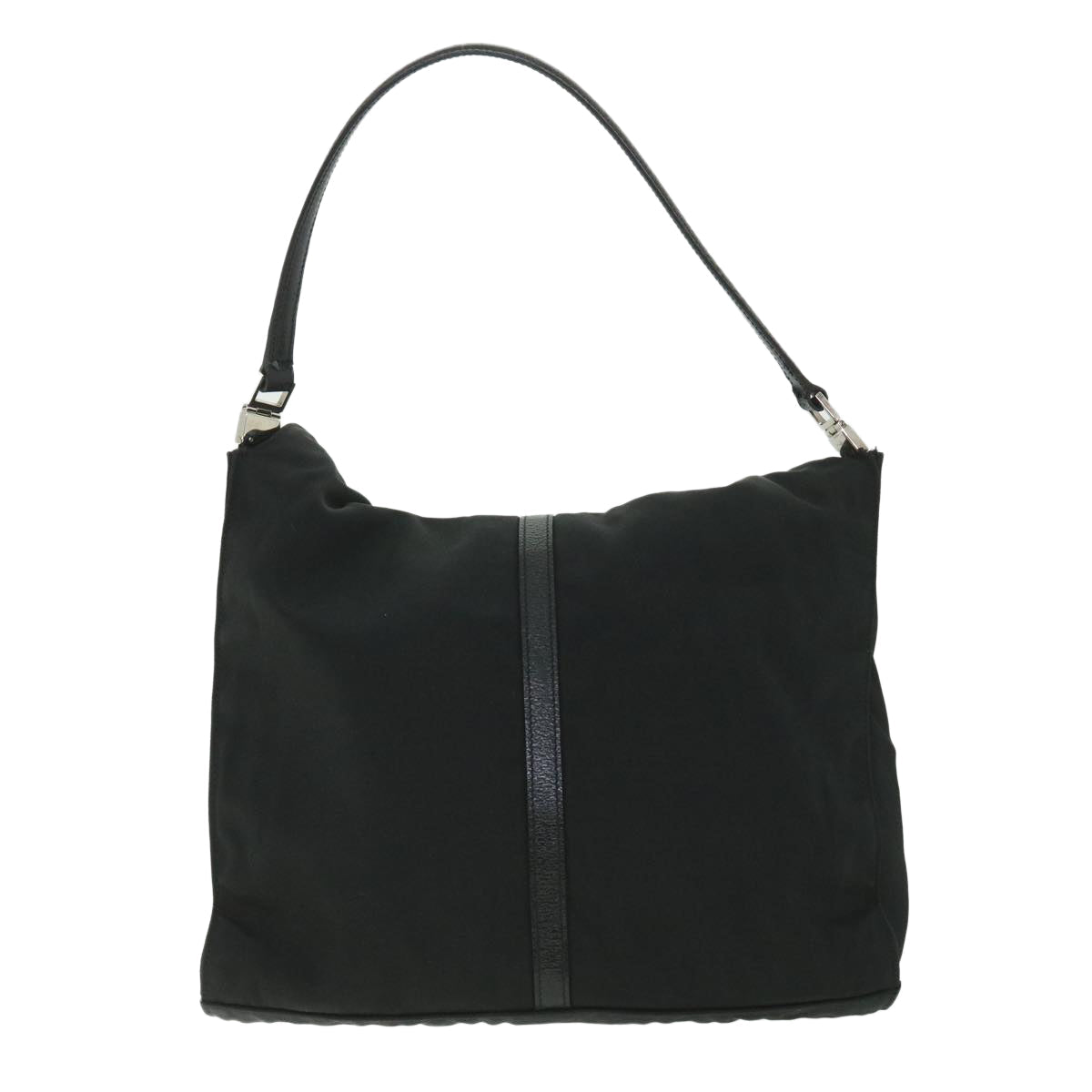GUCCI Jackie Shoulder Bag Nylon Canvas Black 001 3355 ep1965