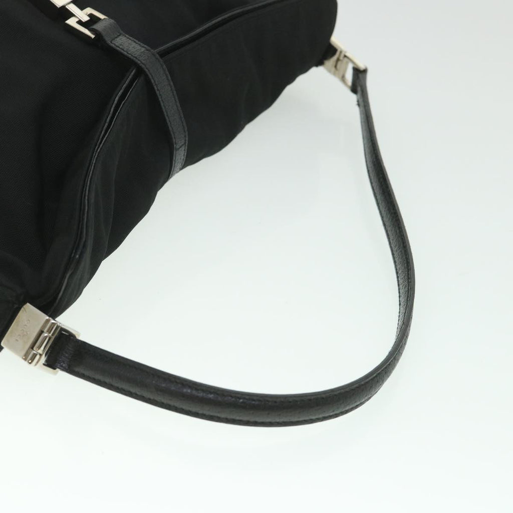 GUCCI Jackie Shoulder Bag Nylon Canvas Black 001 3355 ep1965
