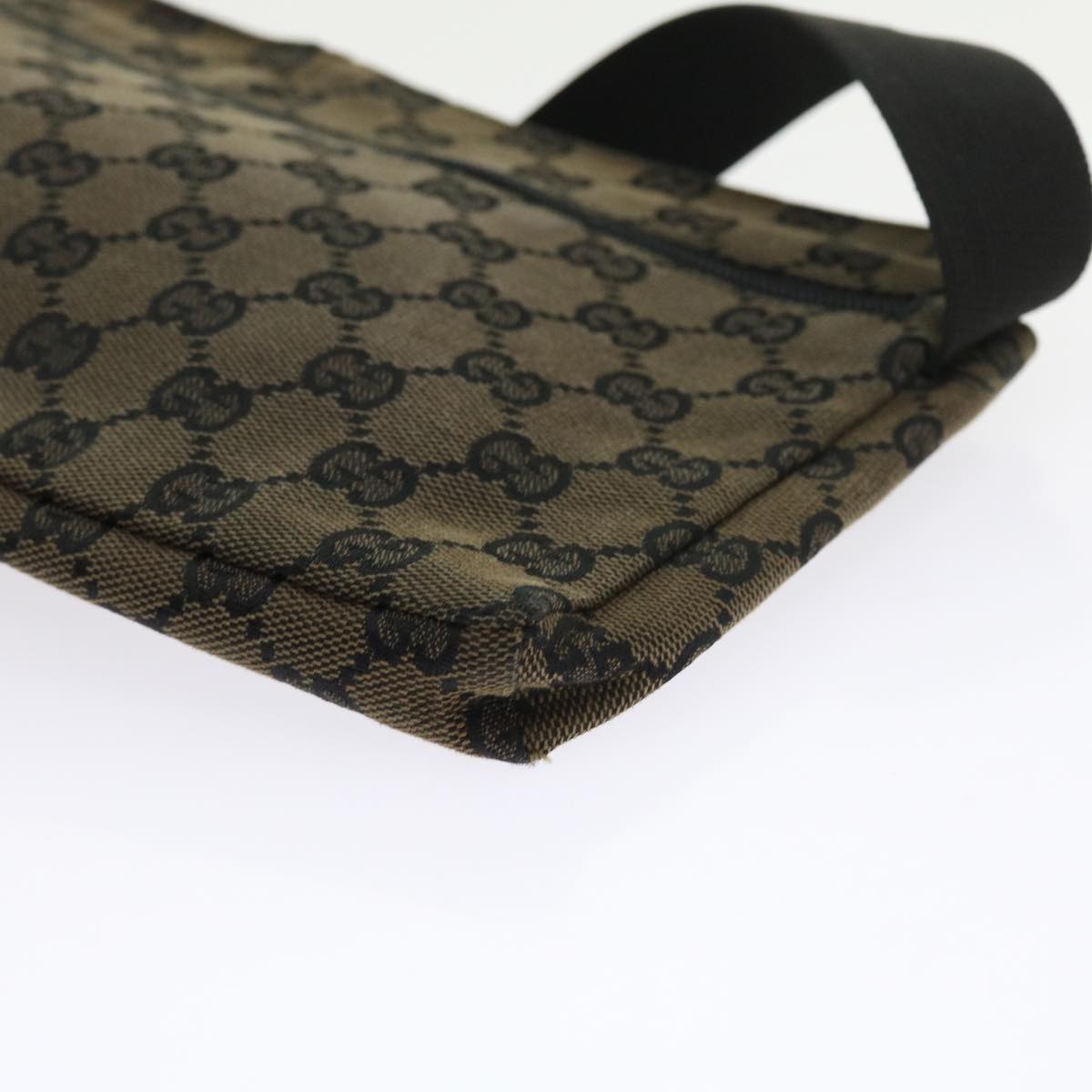 GUCCI GG Canvas Waist bag Brown 018 1621 ep1967