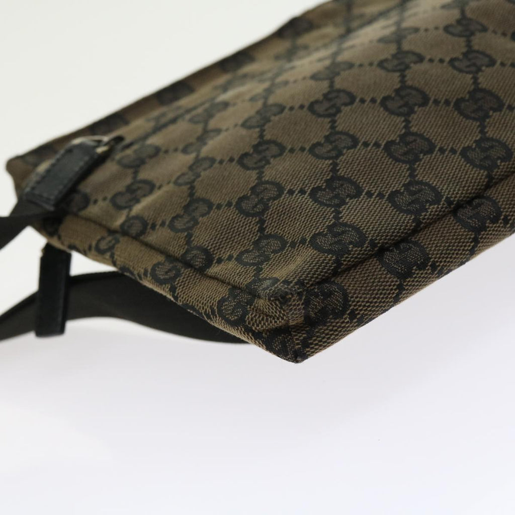 GUCCI GG Canvas Waist bag Brown 018 1621 ep1967