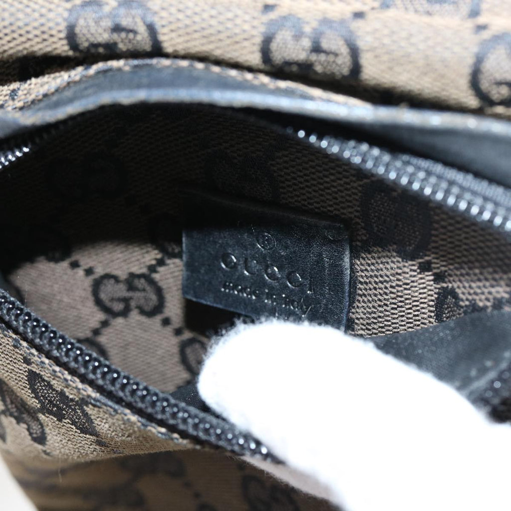 GUCCI GG Canvas Waist bag Brown 018 1621 ep1967