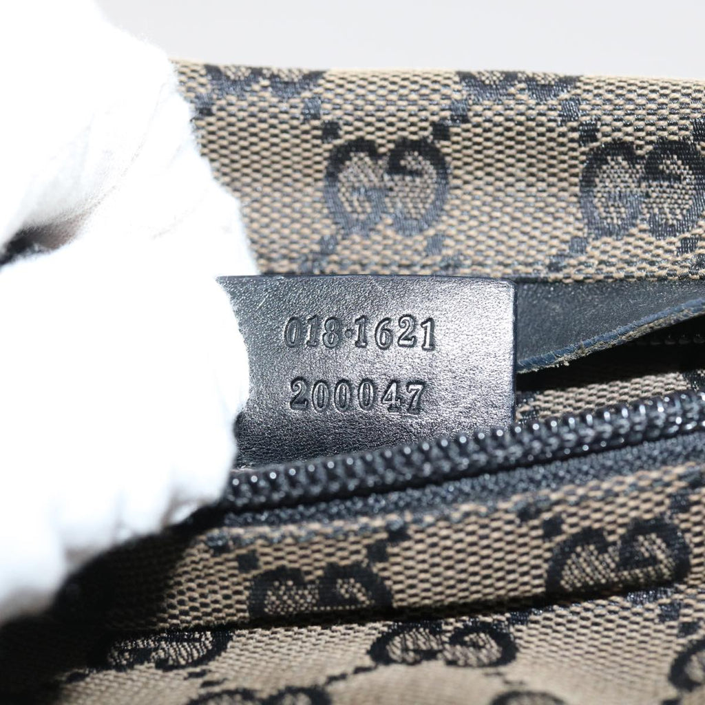 GUCCI GG Canvas Waist bag Brown 018 1621 ep1967