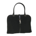 GUCCI Jackie Hand Bag Nylon Canvas Black 002 1072 001364 ep1979