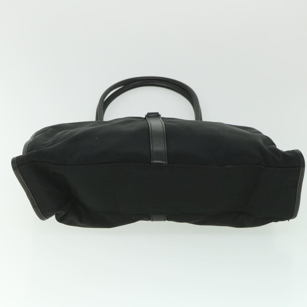 GUCCI Jackie Hand Bag Nylon Canvas Black 002 1072 001364 ep1979