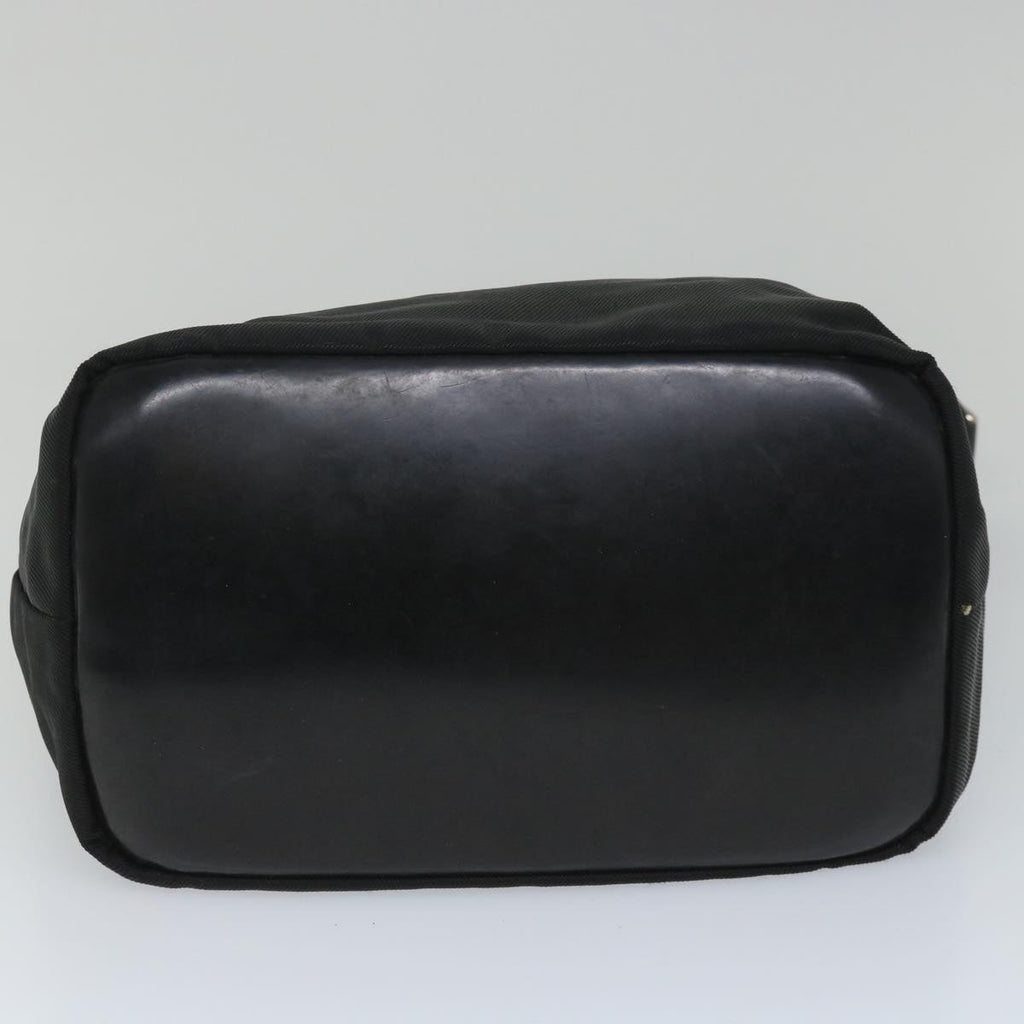 GUCCI Bamboo Shoulder Bag Nylon Canvas Black 000 1075 0531 ep2003