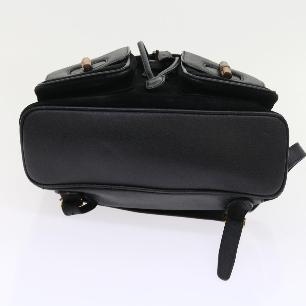 GUCCI Bamboo Backpack Suede Black 003 2058 0016 ep2009