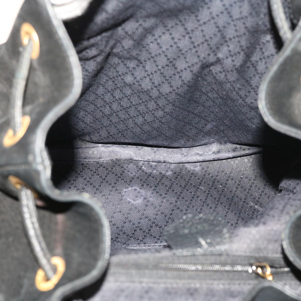 GUCCI Bamboo Backpack Suede Black 003 2058 0016 ep2009