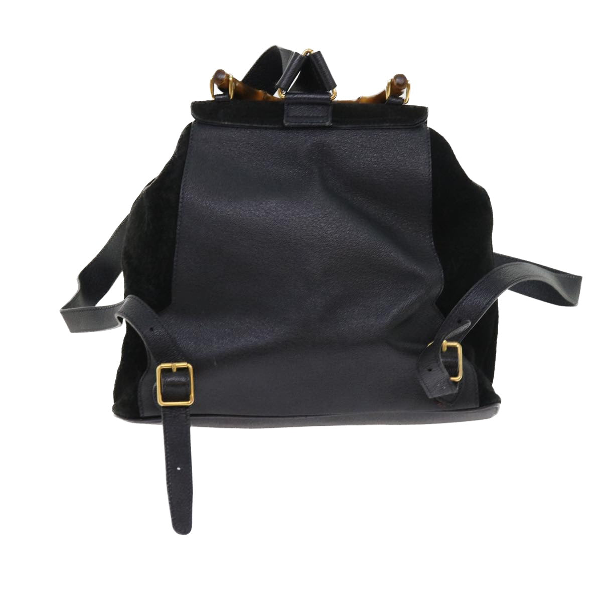 GUCCI Bamboo Backpack Suede Black 003 2058 0016 ep2009