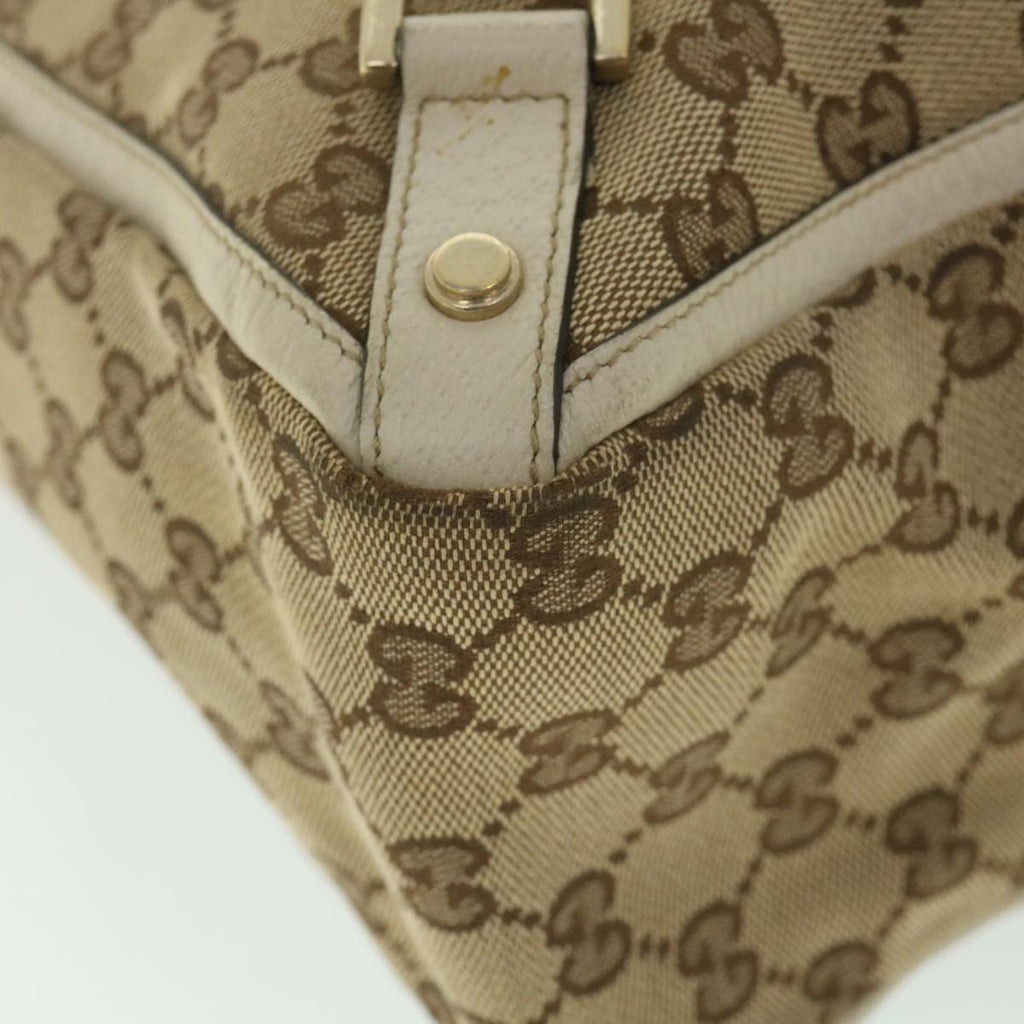 GUCCI GG Canvas Tote Bag Beige 141472 ep2013