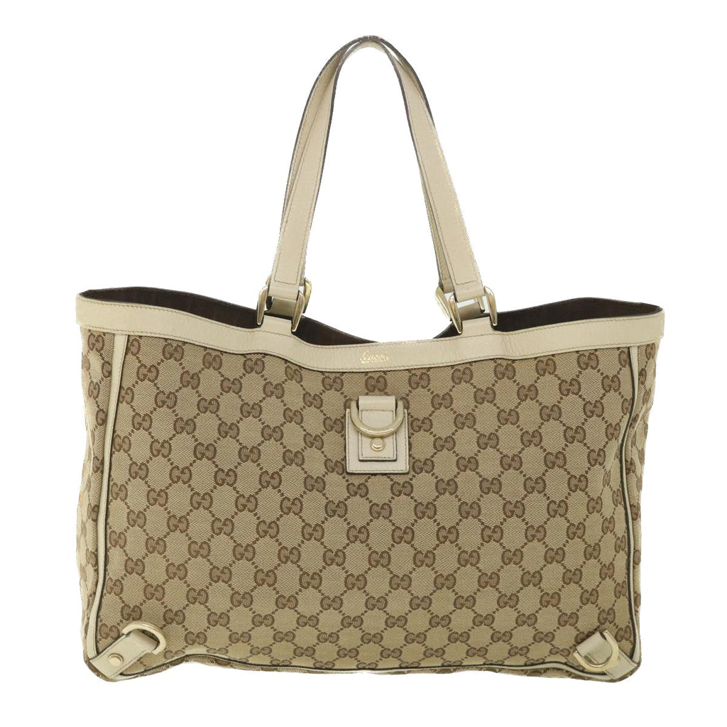 GUCCI GG Canvas Tote Bag Beige 141472 ep2013