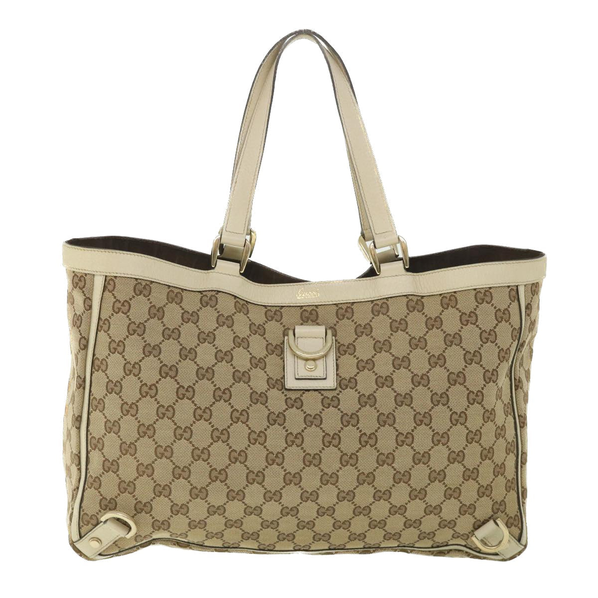 GUCCI GG Canvas Tote Bag Beige 141472 ep2013
