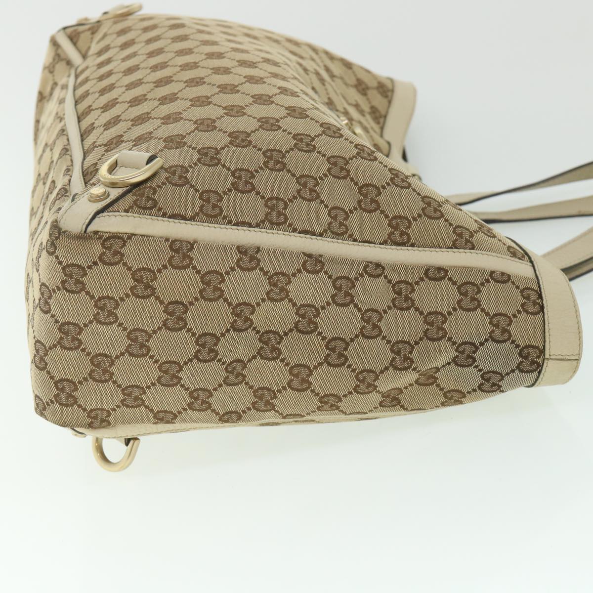 GUCCI GG Canvas Tote Bag Beige 141472 ep2013