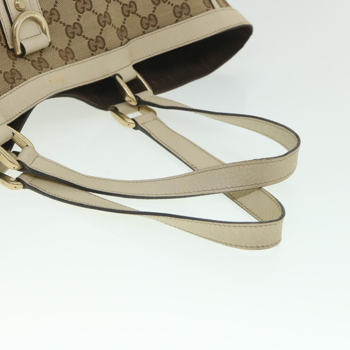 GUCCI GG Canvas Tote Bag Beige 141472 ep2013