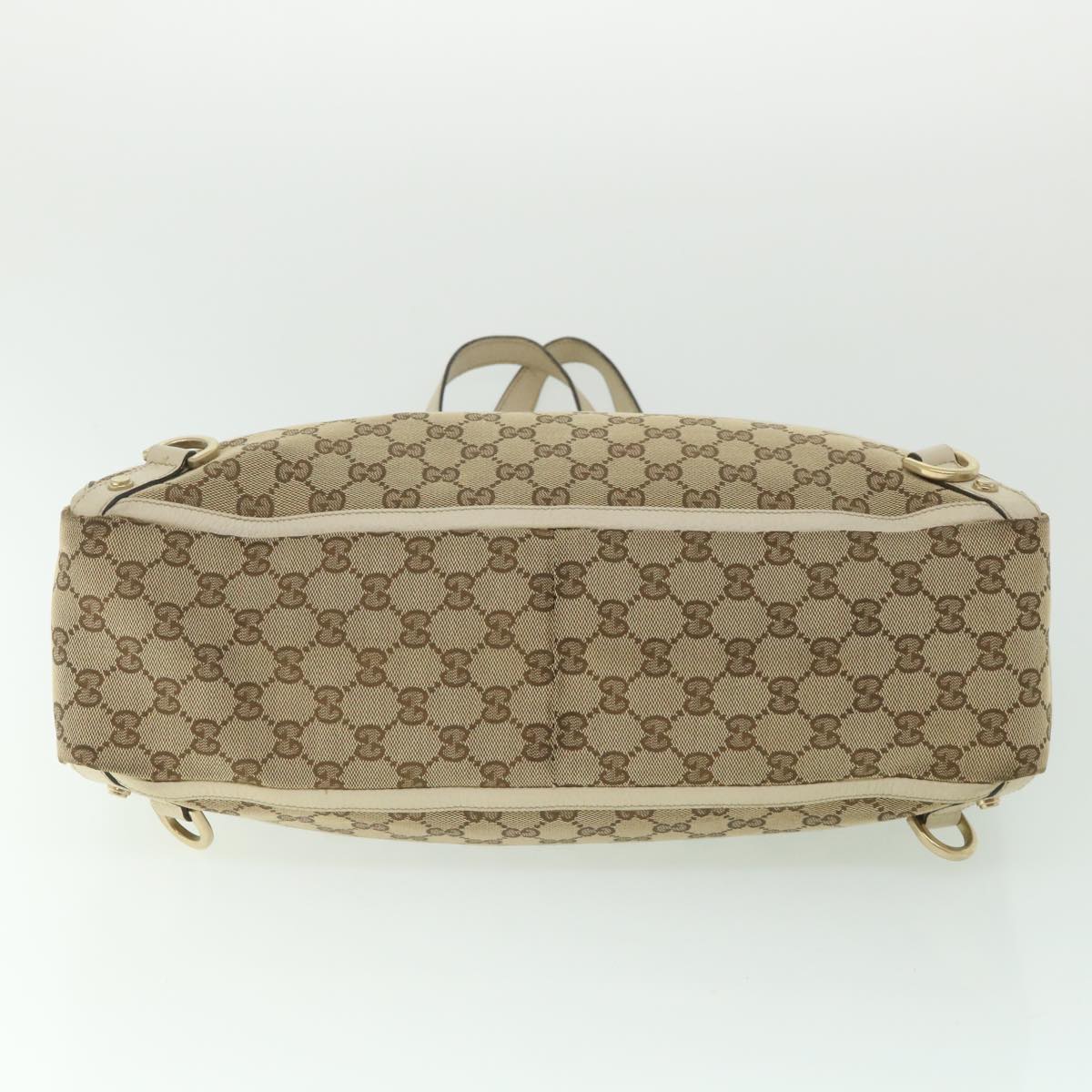 GUCCI GG Canvas Tote Bag Beige 141472 ep2013