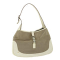 GUCCI Jackie Shoulder Bag Canvas Leather Beige 001 3306 3444 ep2015