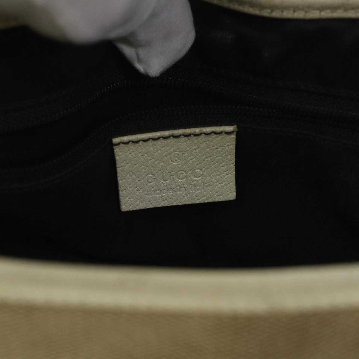 GUCCI Jackie Shoulder Bag Canvas Leather Beige 001 3306 3444 ep2015
