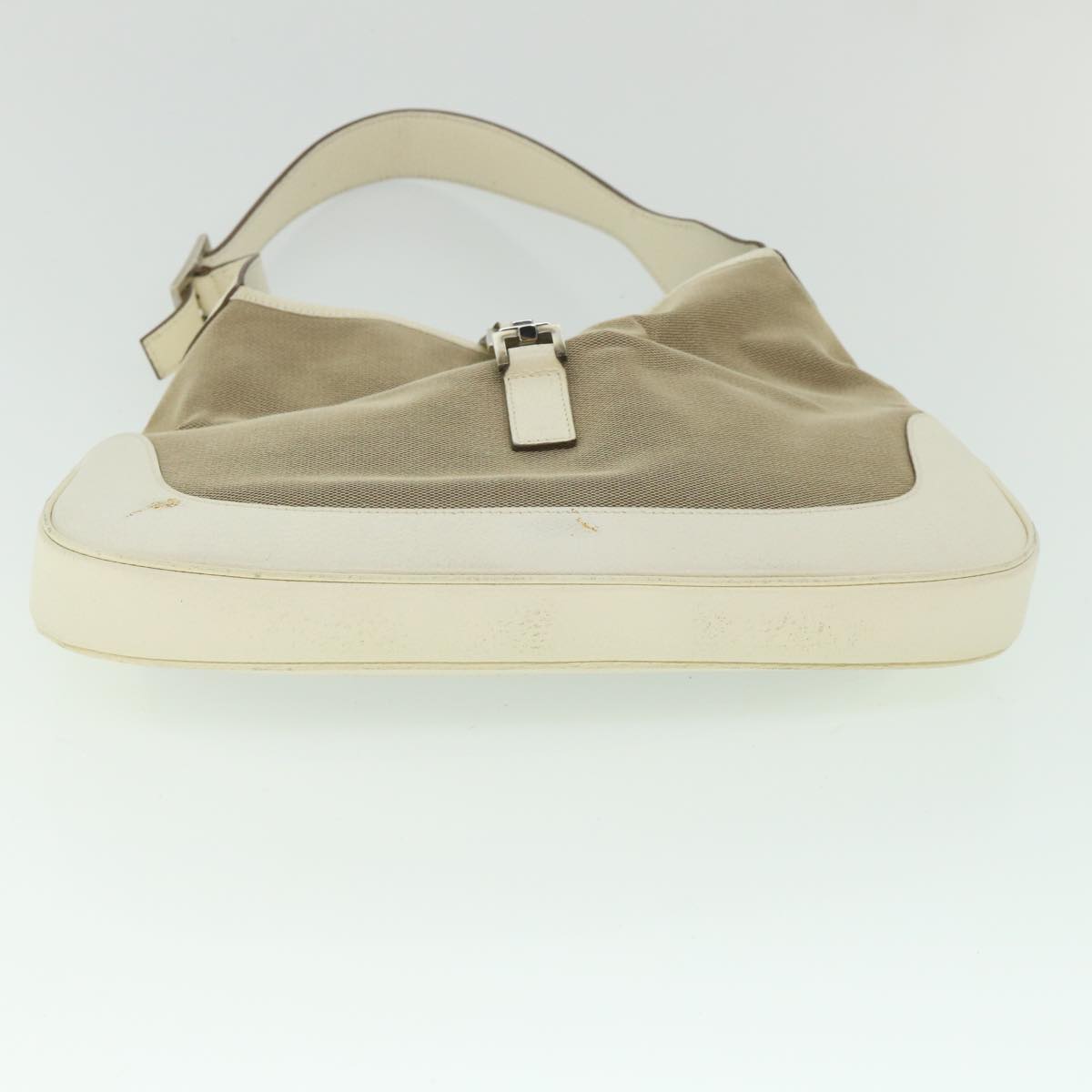 GUCCI Jackie Shoulder Bag Canvas Leather Beige 001 3306 3444 ep2015